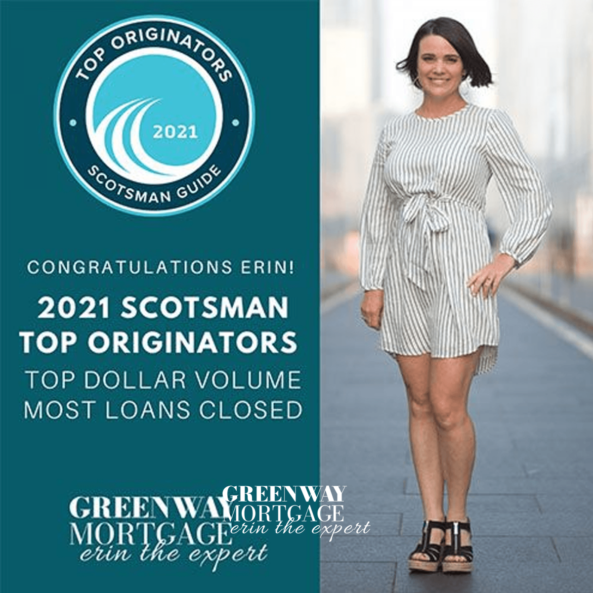 2021 Scotsman Top Originator Erin Carvelli